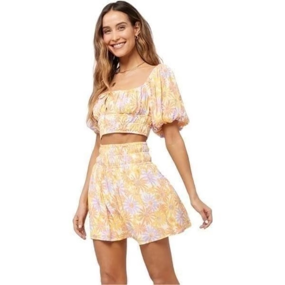 L*Space Josie Mini Skirt & Jax Crop Top Set - Size Medium